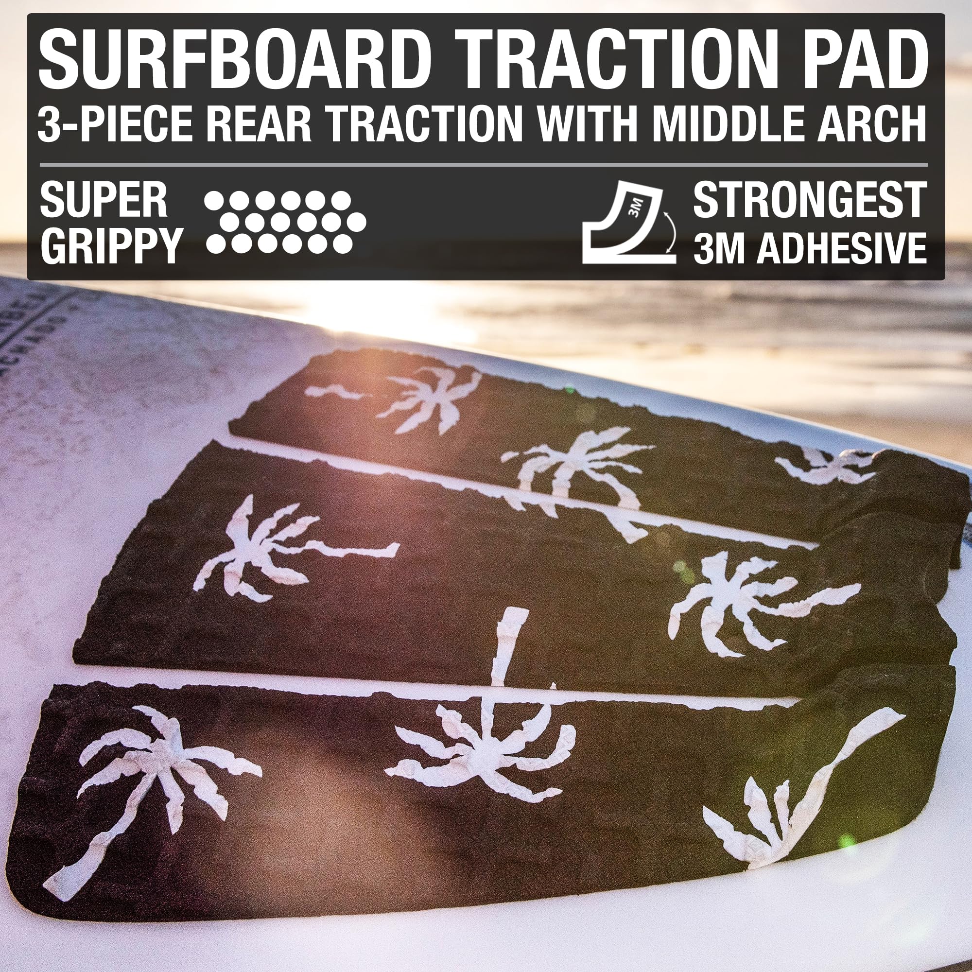 Amazon.com: Ho Stevie! Premium Surfboard Traction Pad - Foot Won't
