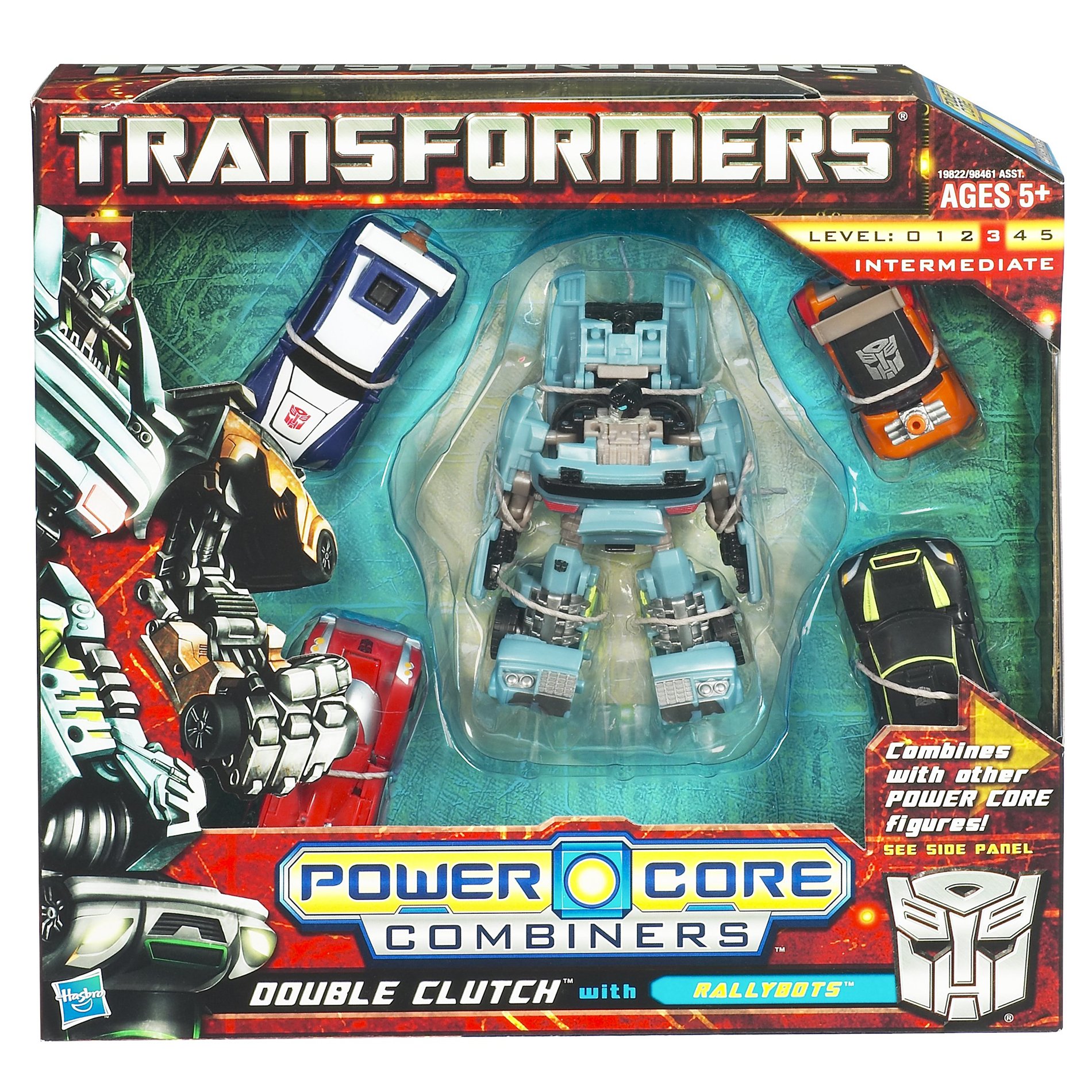 Amazon.com: Transformers Combiners 5PK - Rallybots Double Clutch