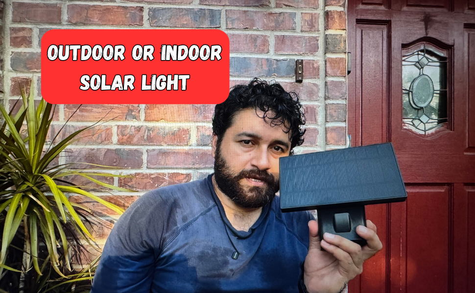 indoor or outdoor use, versatile, easy to install, remote control