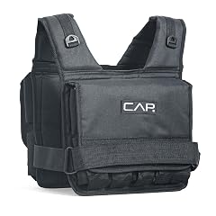 CAP Barbell Adjustable Weighted Vest 20-150 lbs Heavy-Duty Workout Vest with Removable Iron Weights for Strength Training Cardio