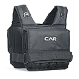 CAP Barbell Adjustable Weighted Vest | 20-150 lbs | Heavy-Duty Workout Vest with Removable Iron Weights for Strength Training, Cardio, Running, and Calisthenics