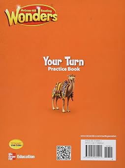 Reading Wonders, Grade 3, Your Turn Practice Book (ELEMENTARY CORE READING)