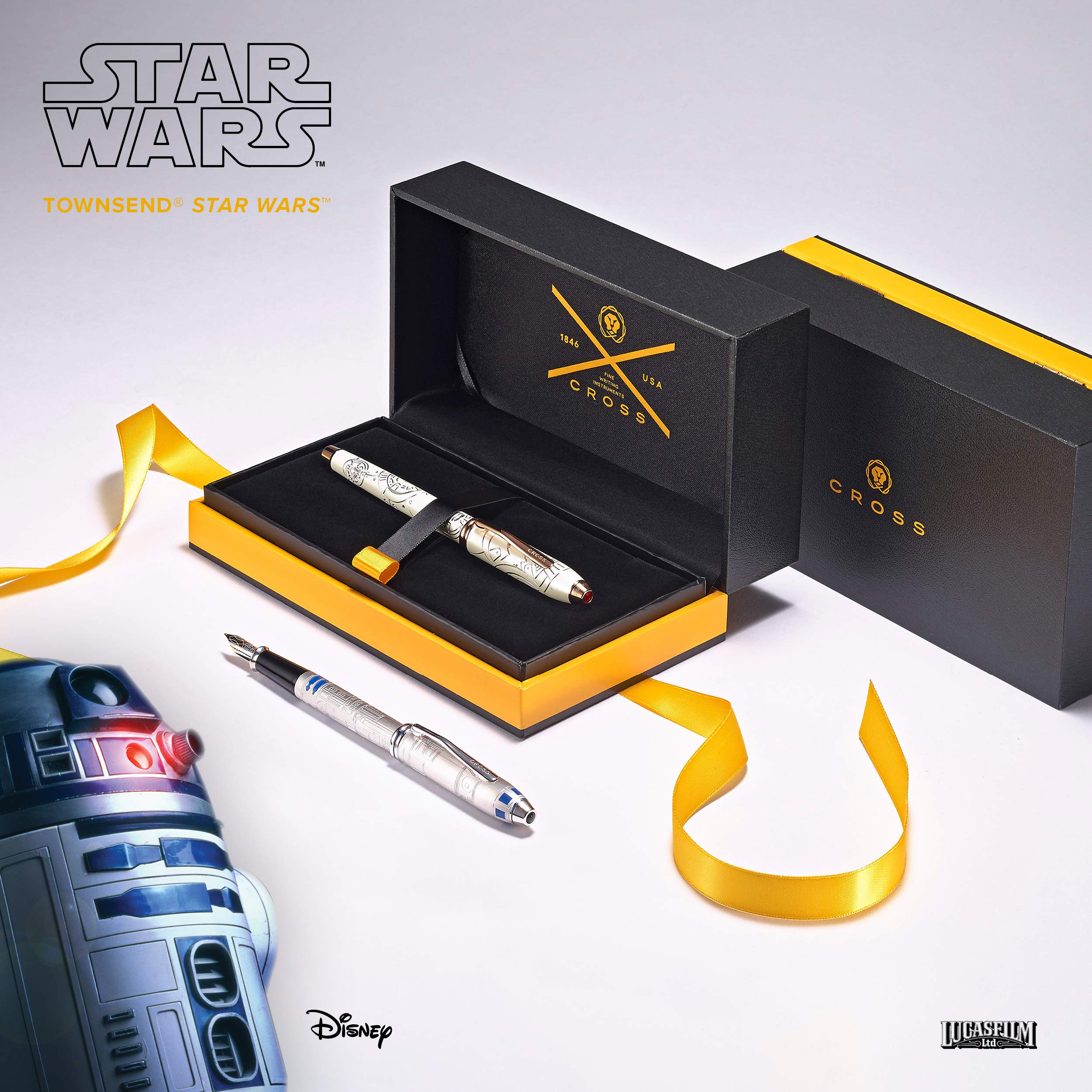Cross Townsend Star Wars R2-D2 Medium Nib Fountain Pen with Medium