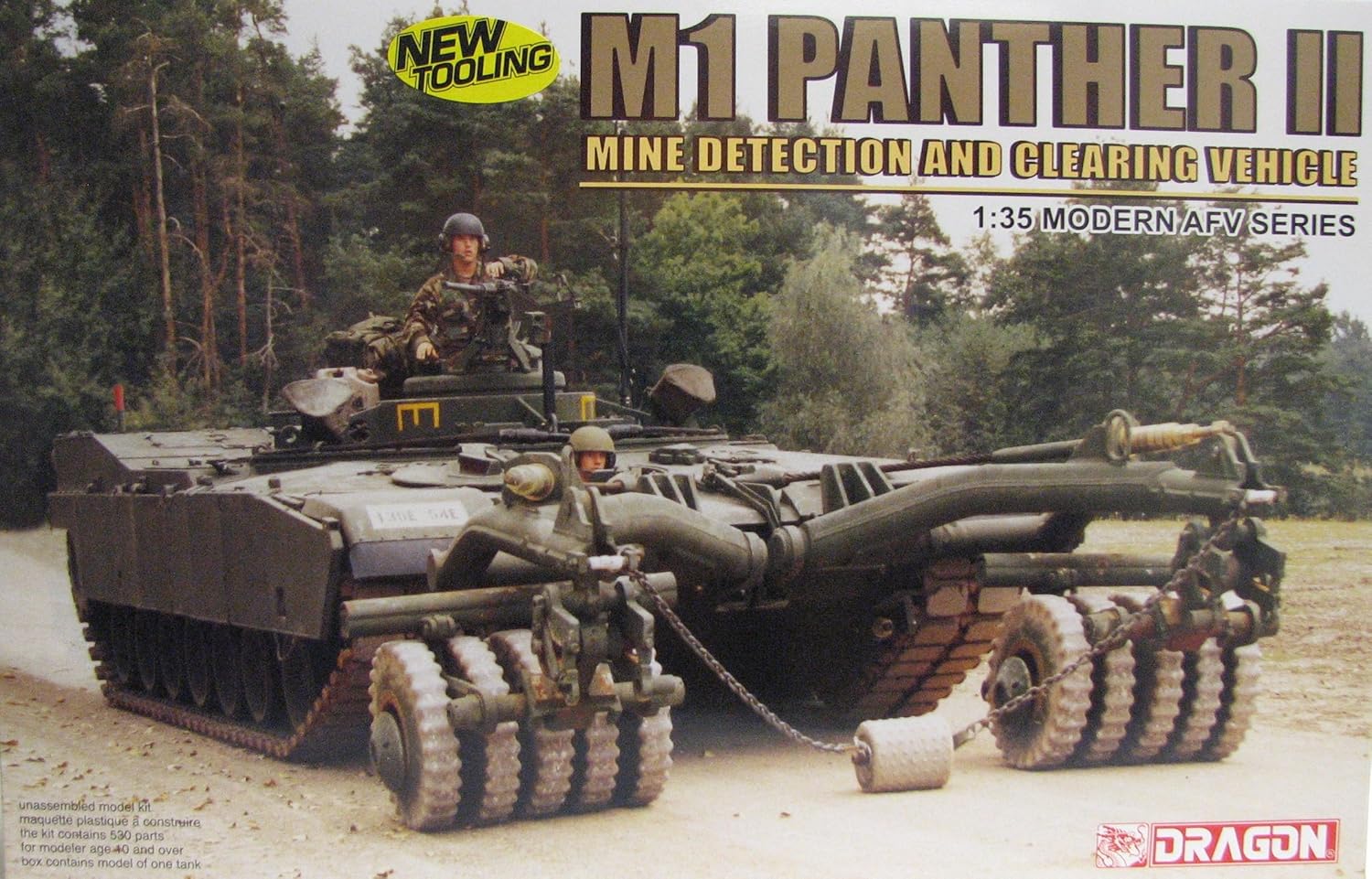 Dragon Models 1/35 M1A1 Panther II, U.S. Army