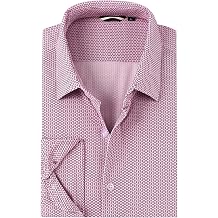 Damipow Mens 8-Way Stretch Dress Shirts Wrinkle Free Button Down Shirts