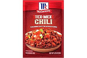 McCormick Tex-Mex Chili Seasoning Mix, Prime Pantry Essential | 1.25 oz