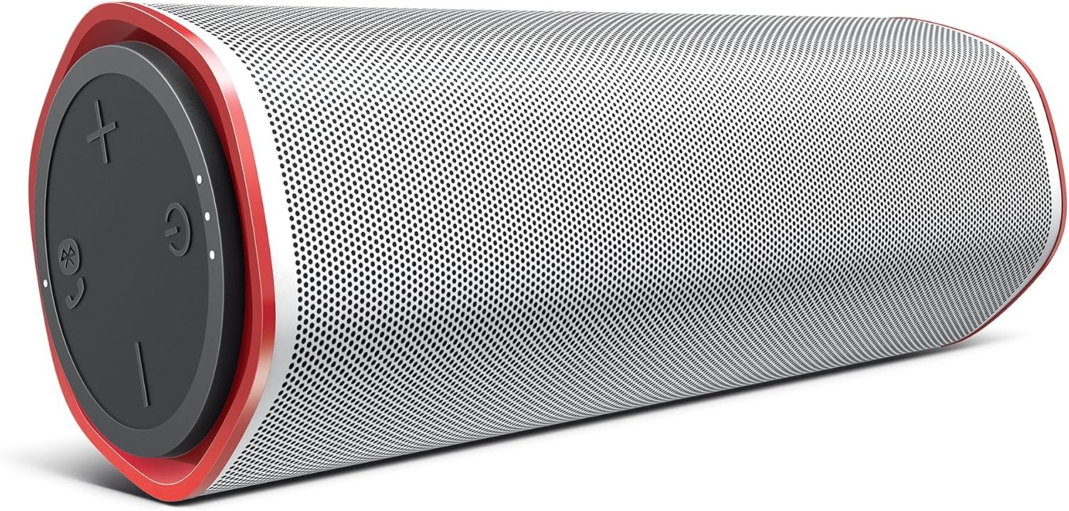 Creative Sound Blaster Free Multifunction Portable Bluetooth Speaker, Built-In MP3 Player with MicroSD (White)