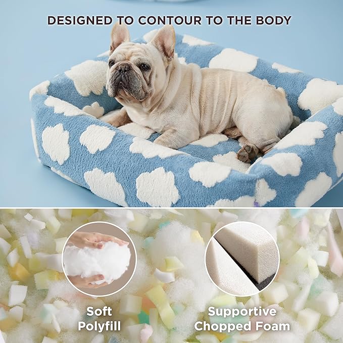 Cama para Perro Grande 76x61cm Rectangular Lavable miniatura 2