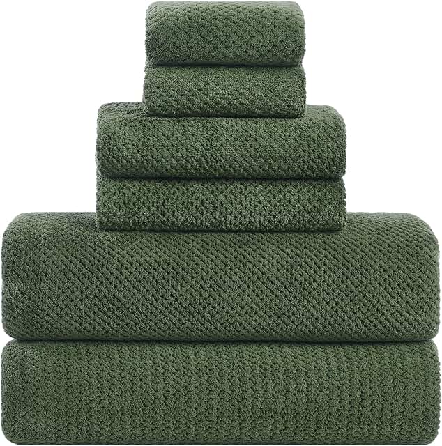 Large Bath Towels Set 30x60 Inches Super Soft Absorbent Quick Dry Luxury...