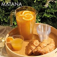 Matana 6 db-os 1,5 literes erős műanyag kancsó szett - Koktél kiöntő partikra, rendezvényekre - Többször használható italadagoló 5