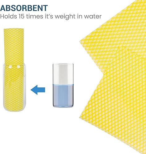 Vista 12 de SCRUBIT Toallitas de limpieza reutilizables, toallitas prácticas para cocina y oficina, paños de cocina para lavar platos, toallas de limpieza