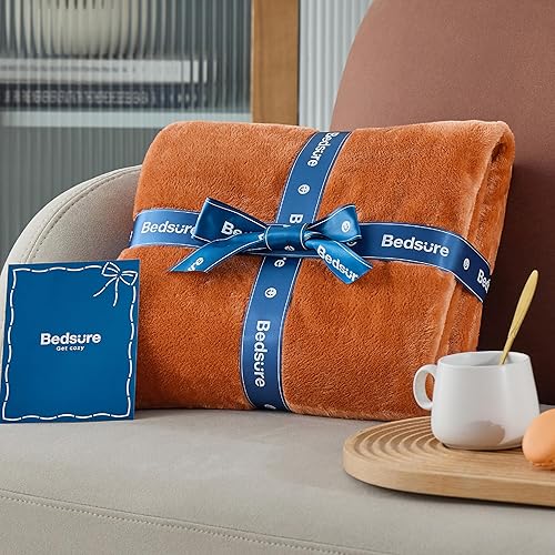 Vista 124 de Bedsure - Manta de vellón, tamaño individual XL, ligera, suave, acogedora, para dormitorio universitario, cama, sofá, viajes y campamento