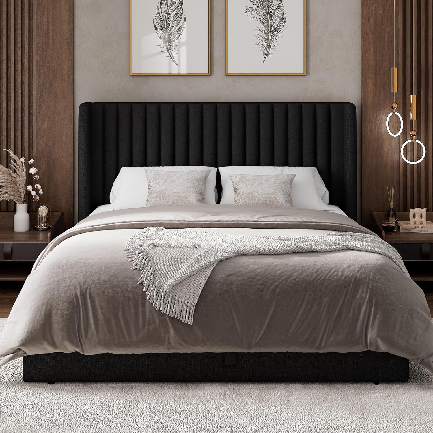 Specifications table for the Feonase bed frame