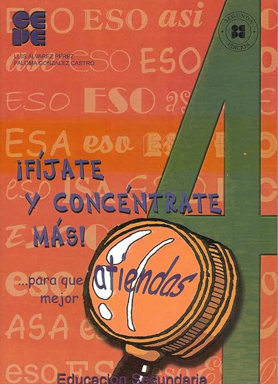 ¡Fijate y Concentrate Mas! Para Que Atiendas Mejor