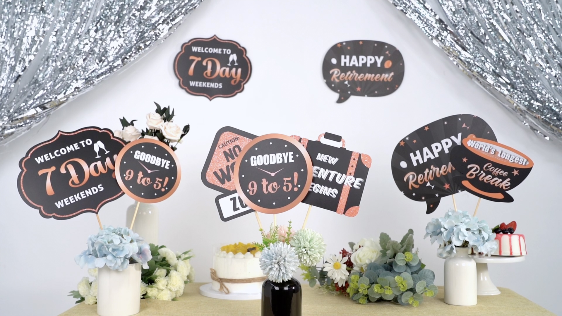Retirement Centerpiece Ideas