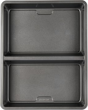GoodCook Divided Baking Sheet Premium Carbon Steel Nonstick Pan, 11 x 14-Inch