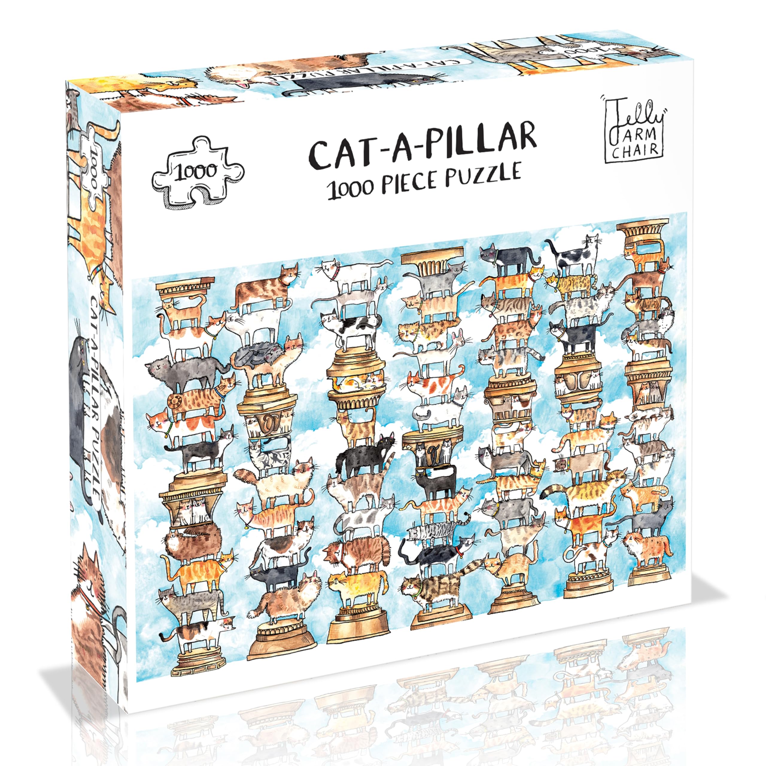 Cat-A-Pillar Jigsaw Puzzle 1000pc
