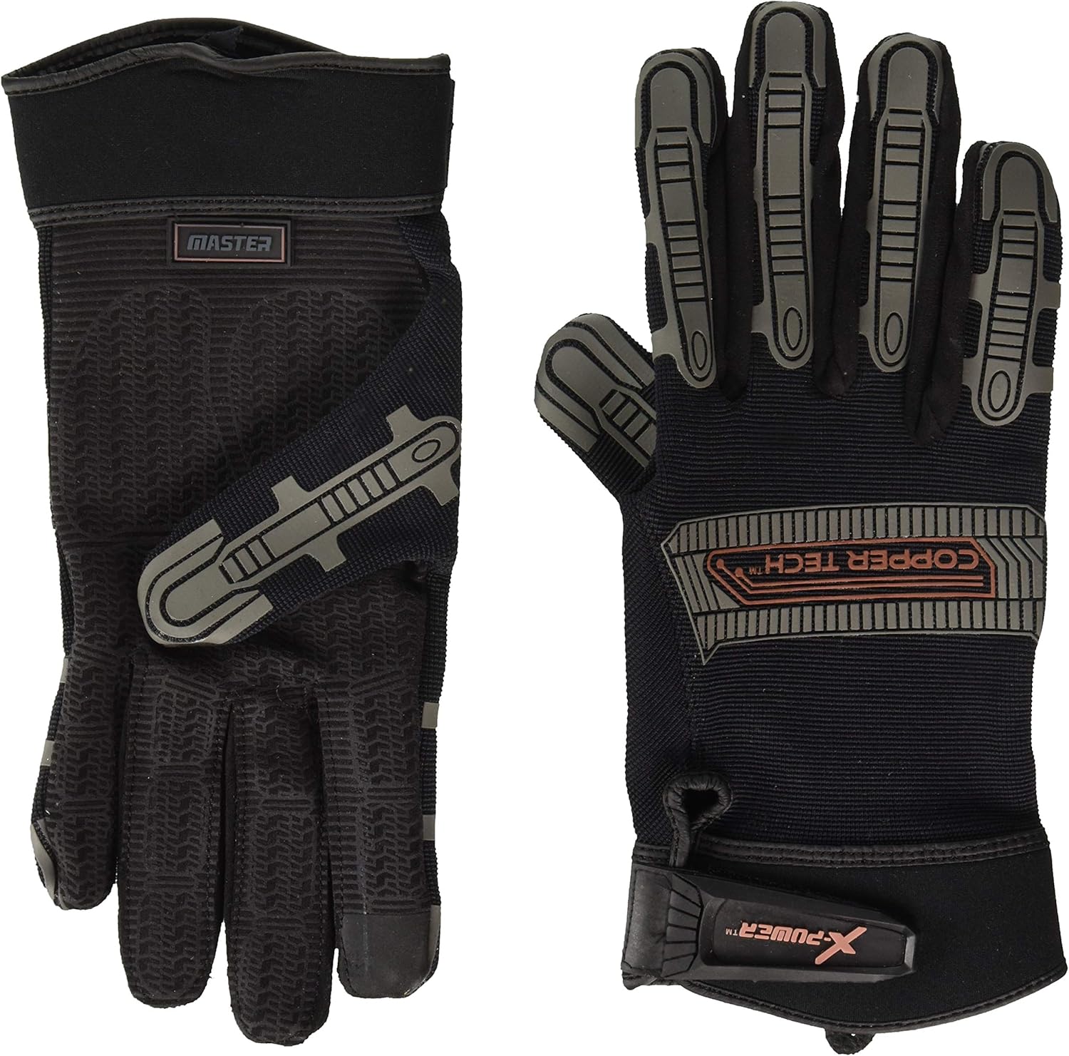 Copper Tech Gloves MM02BK Copper Tech Master Workman/Mechanics Gloves