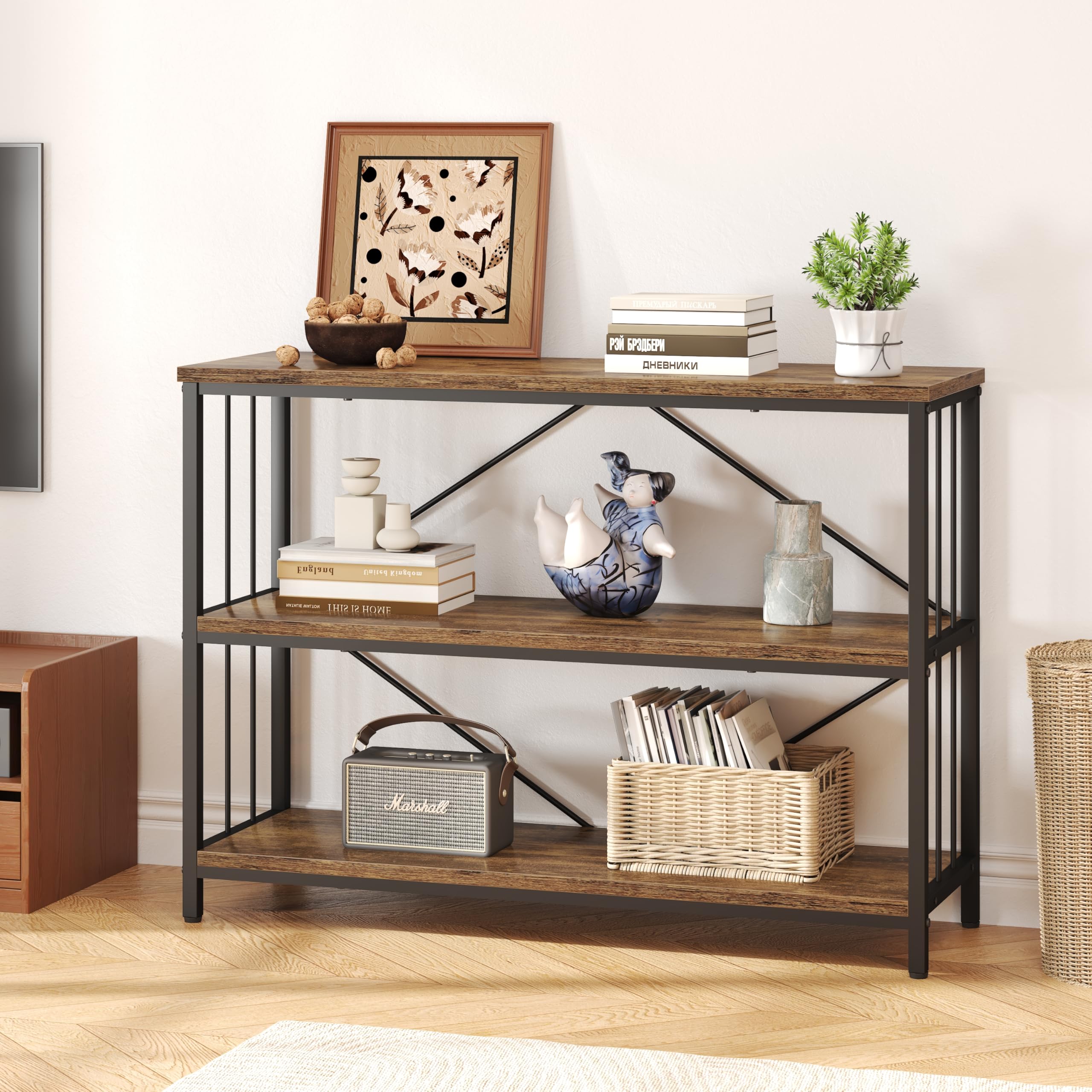 Amazon｜IBF オープンシェルフ 収納ラック 本棚 オープンラック