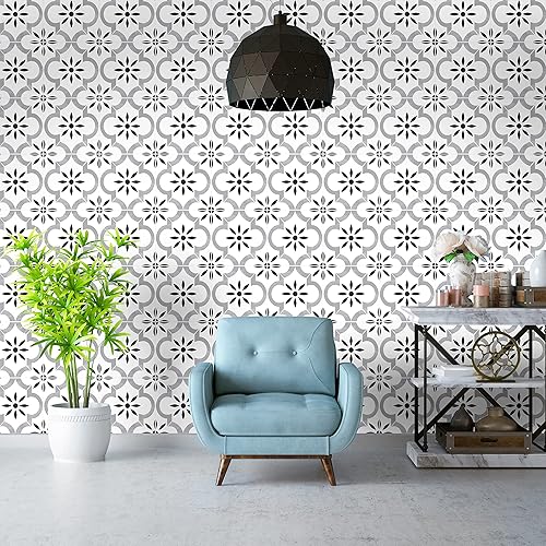 Miniatura 9 de MSI Azila - Azulejo de pared de porcelana mate encáustica de 8 pulgadas x 8 pulgadas para baño, baldosas de piso, salpicaduras de cocina y azulejos