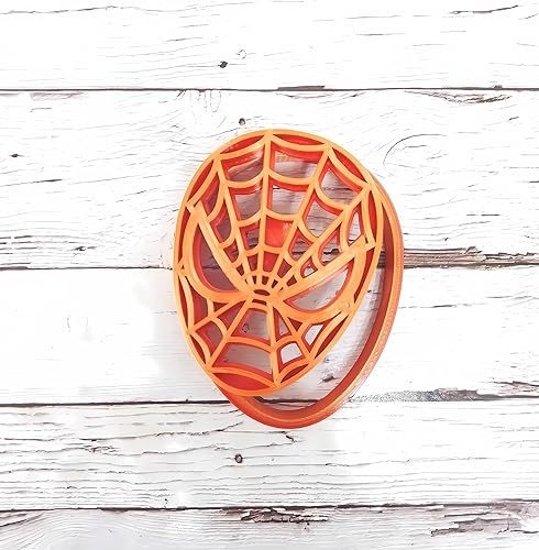 Miniatura 3 de Cortador de galletas 3D cortadores de galletas con forma de araña, 2 piezas de 3.5 pulgadas, juego de moldes de cortador de galletas y sello para