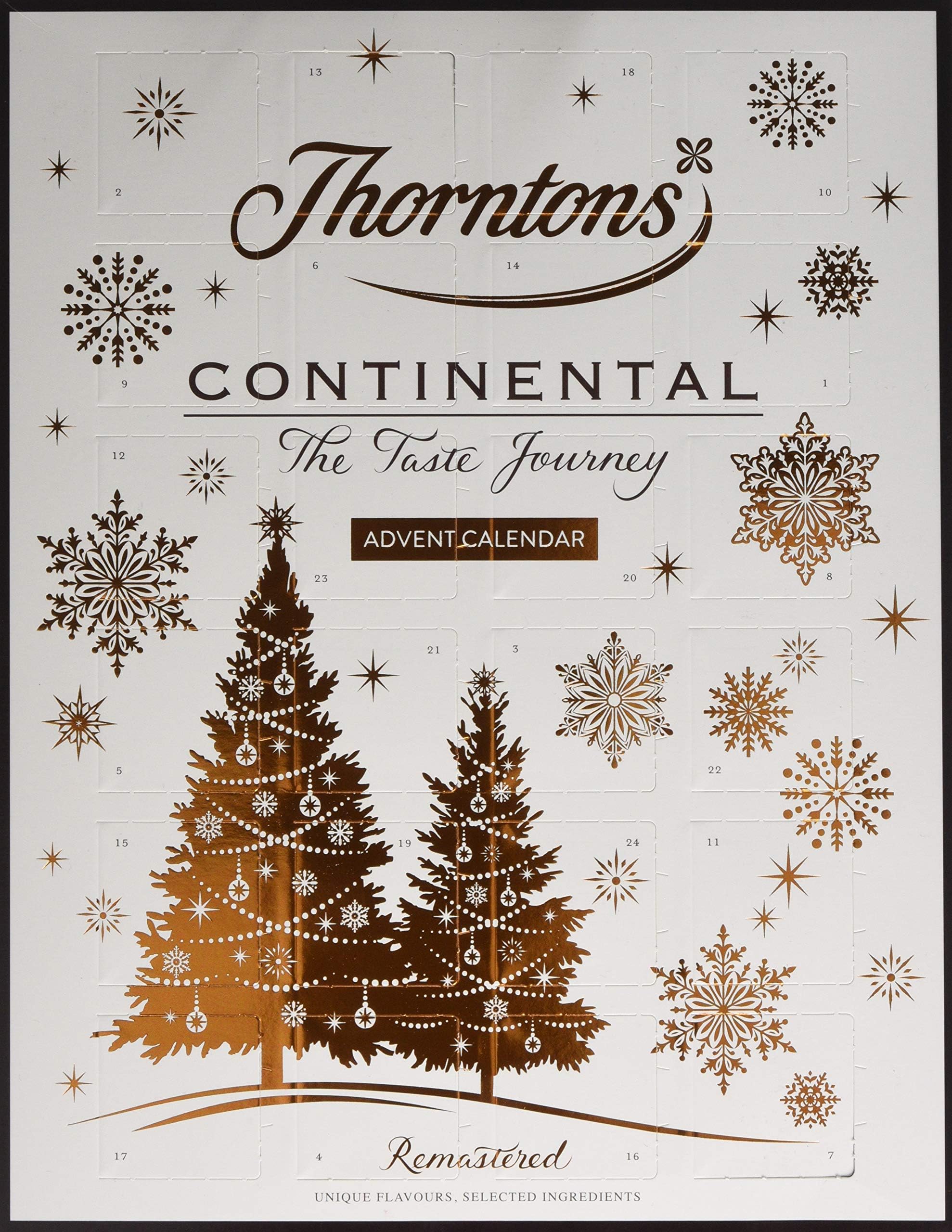 ThorntonsContinental Advent Calendar, 280 g
