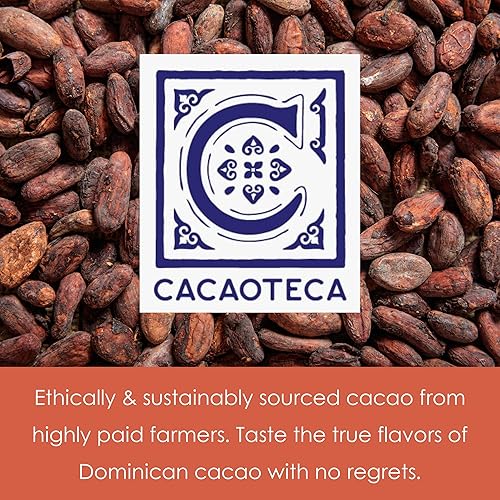 Miniatura 4 de Cacaoteca 63% chocolate negro paquete de 3  Chocolate dominicano  grano a barra, de origen directo  Sin soja, sin gluten, vegano  Paquete