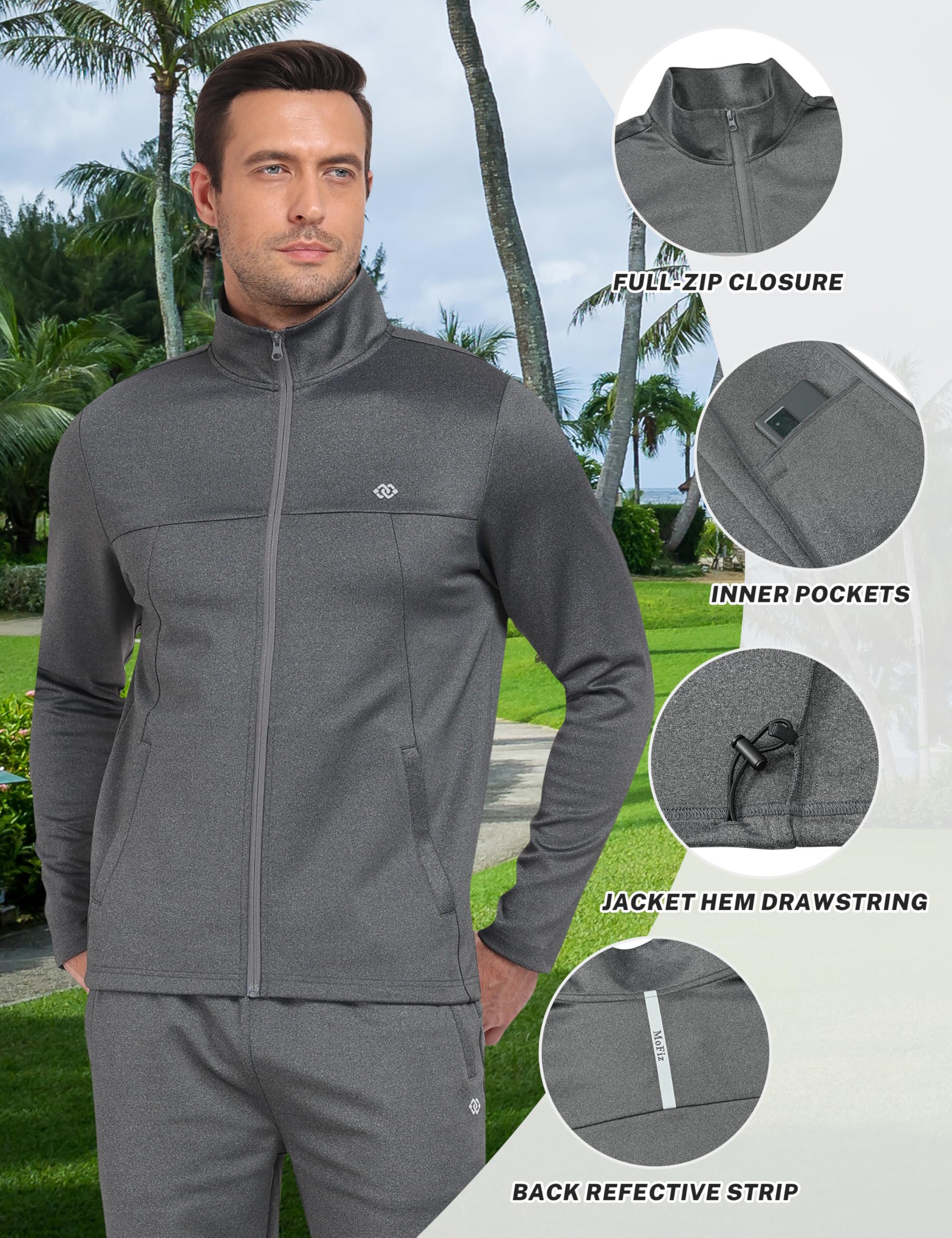 MoFiz Zhmf751l Chándales activos Hombre