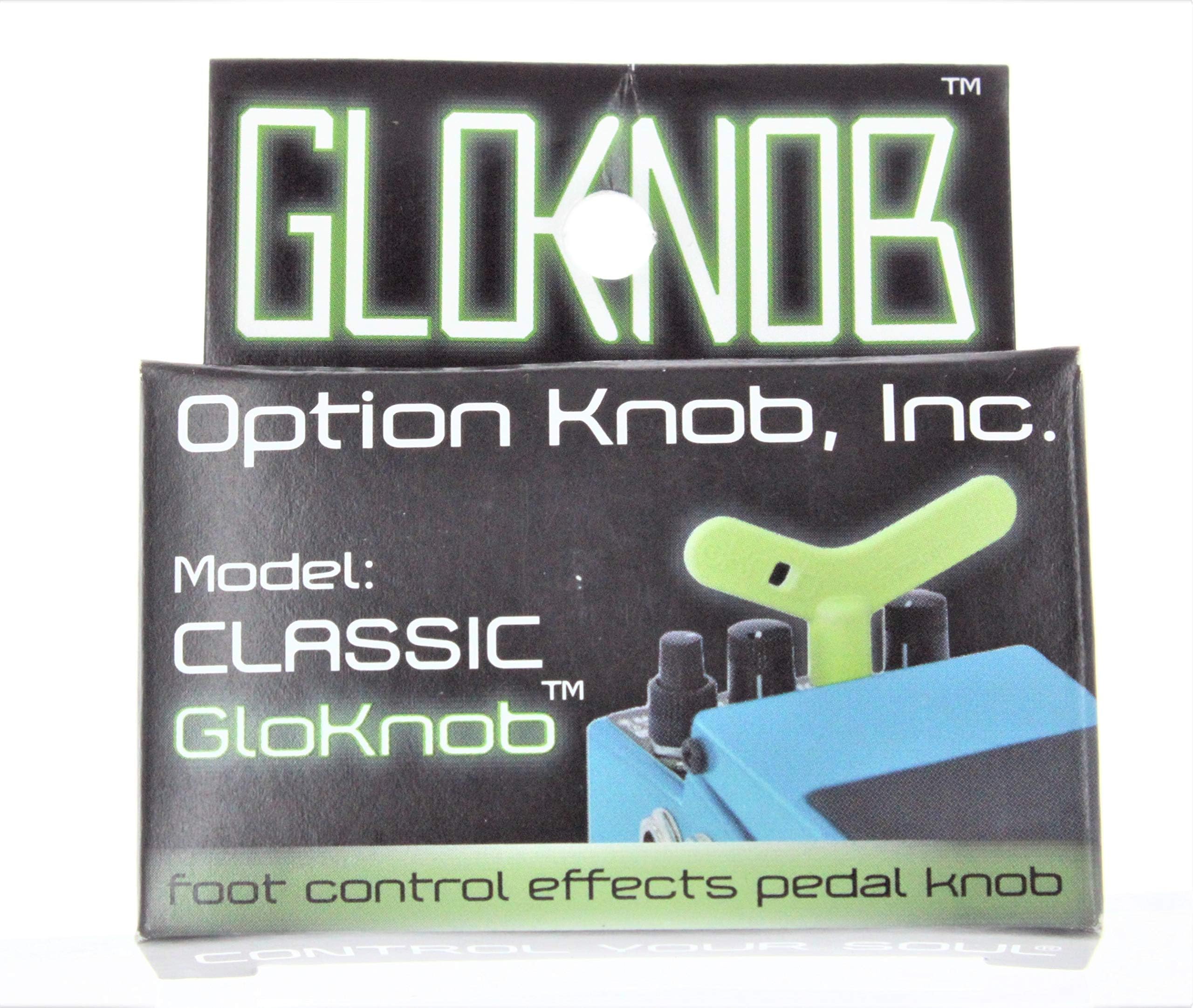 GloKnob-CL Classic Glow-in-the-Dark Pedal Knob