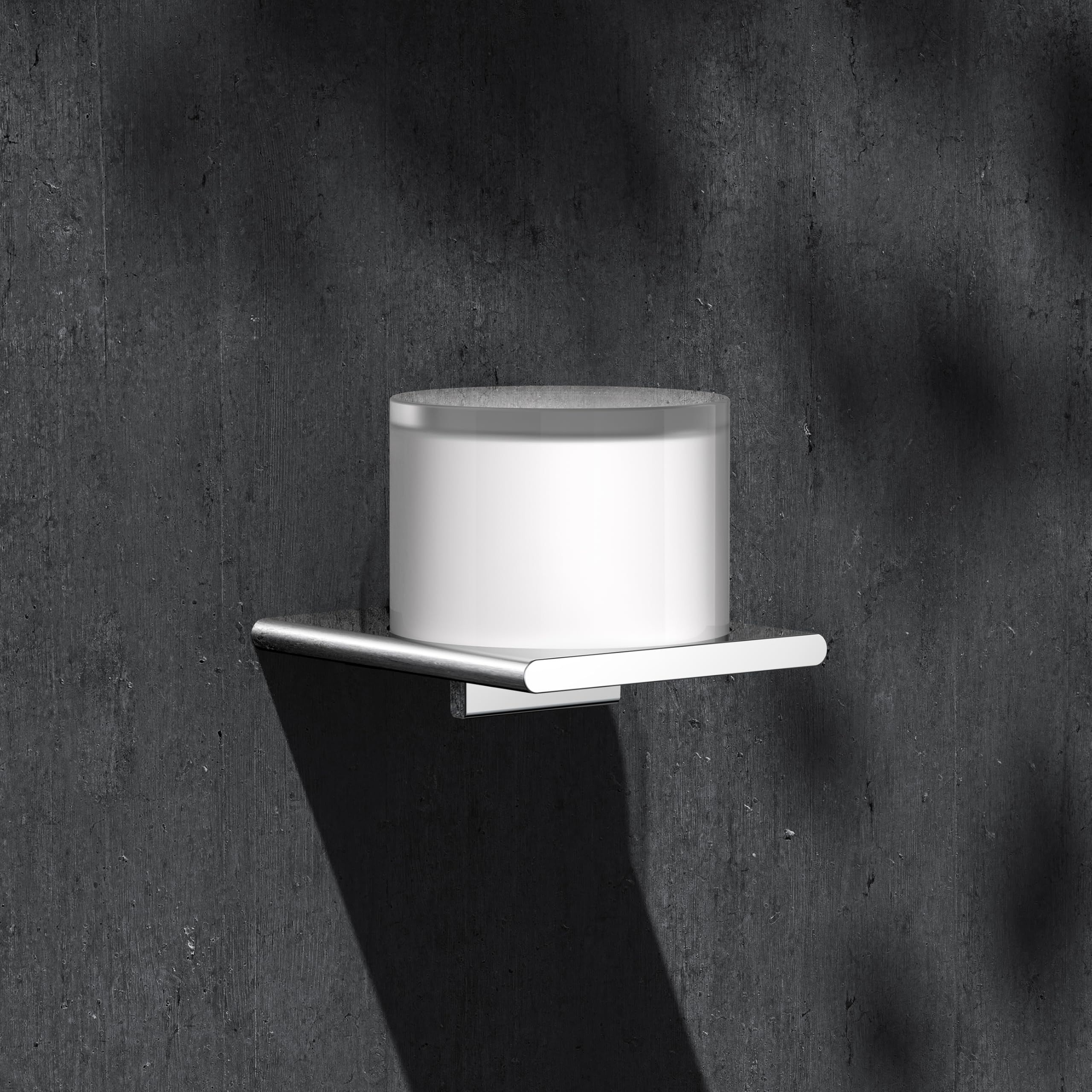 Image secondaire de Distributeur de Savon Liquide Keuco Edition 400 en Verre Mat - 150 ML