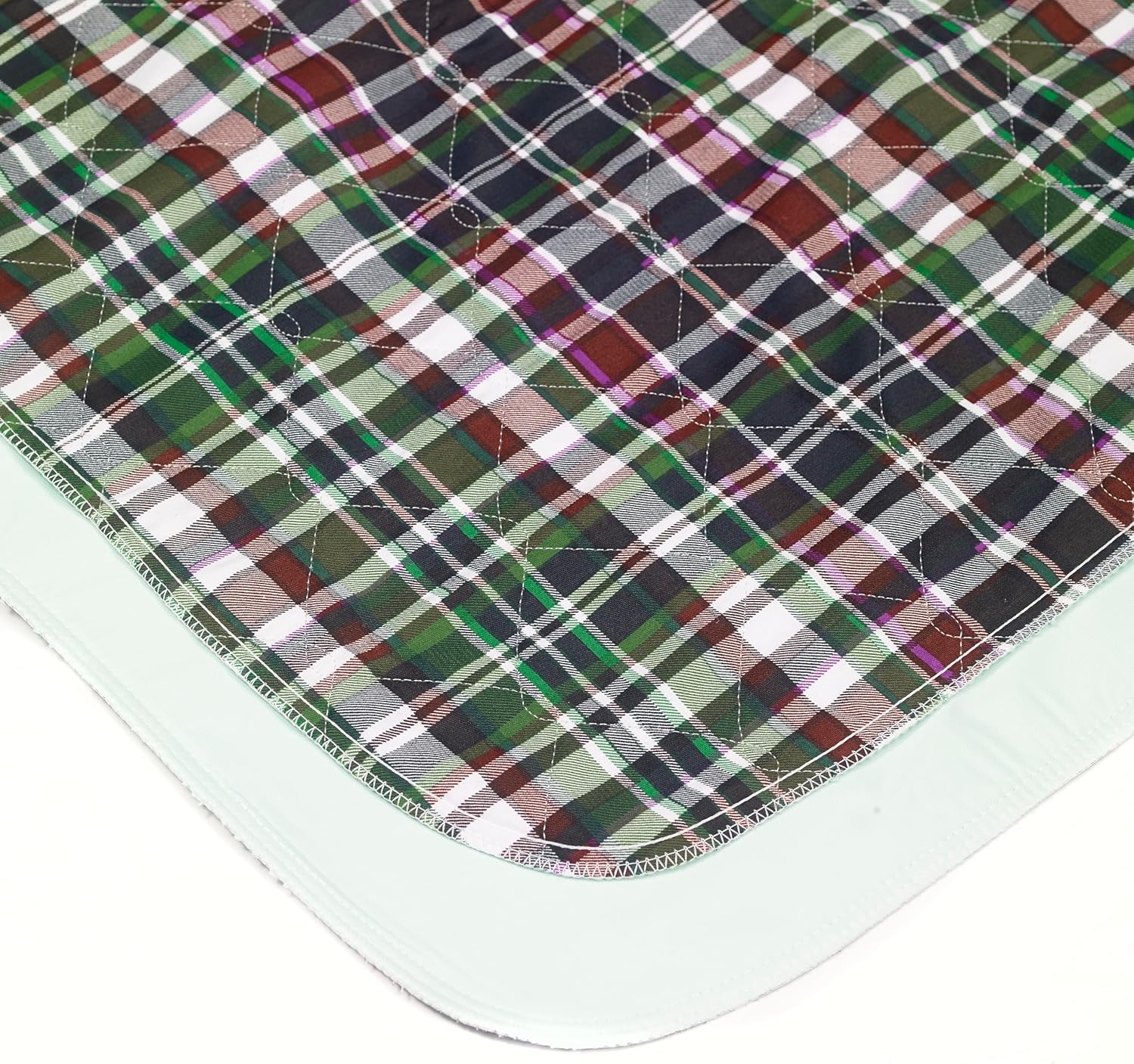 USA Made- Beck's Classic Washable Underpads, 34 x 36 (4 Pk Blue) - Absorbent Reusable Bedwetting Incontinence Pads for Kids, Adults, Elderly, Cats or Dogs- Waterproof Pad for Bed, Couch, Sofa, Floor