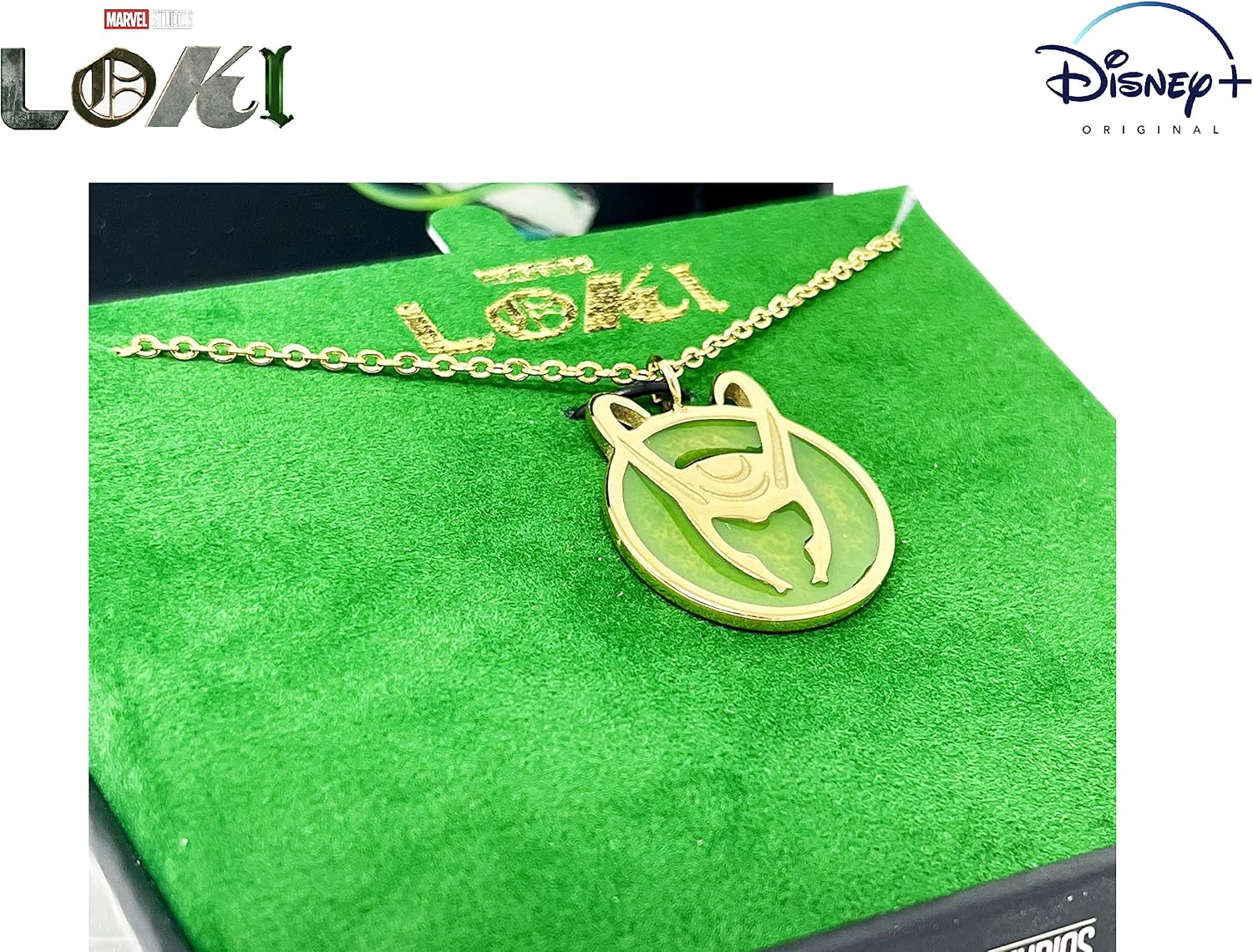 SalesOne Loki Helmet Symbol Pendant Necklace