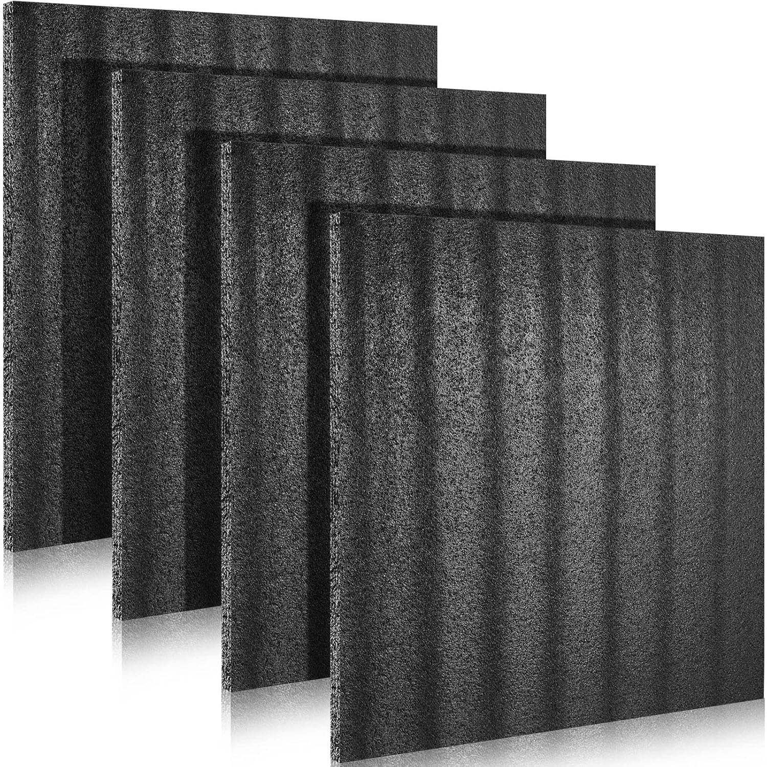 Frienda 4 Pack Polyethylene Foam Sheet 24 x 24 x 11/8 Inch