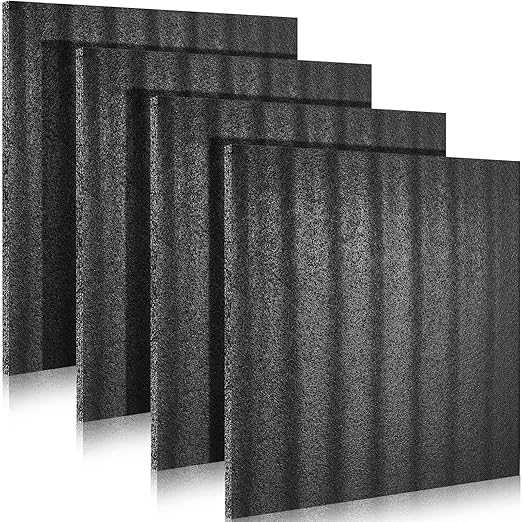 Frienda 4 Pack Polyethylene Foam Sheet 24 x 24 x 11/8 Inch