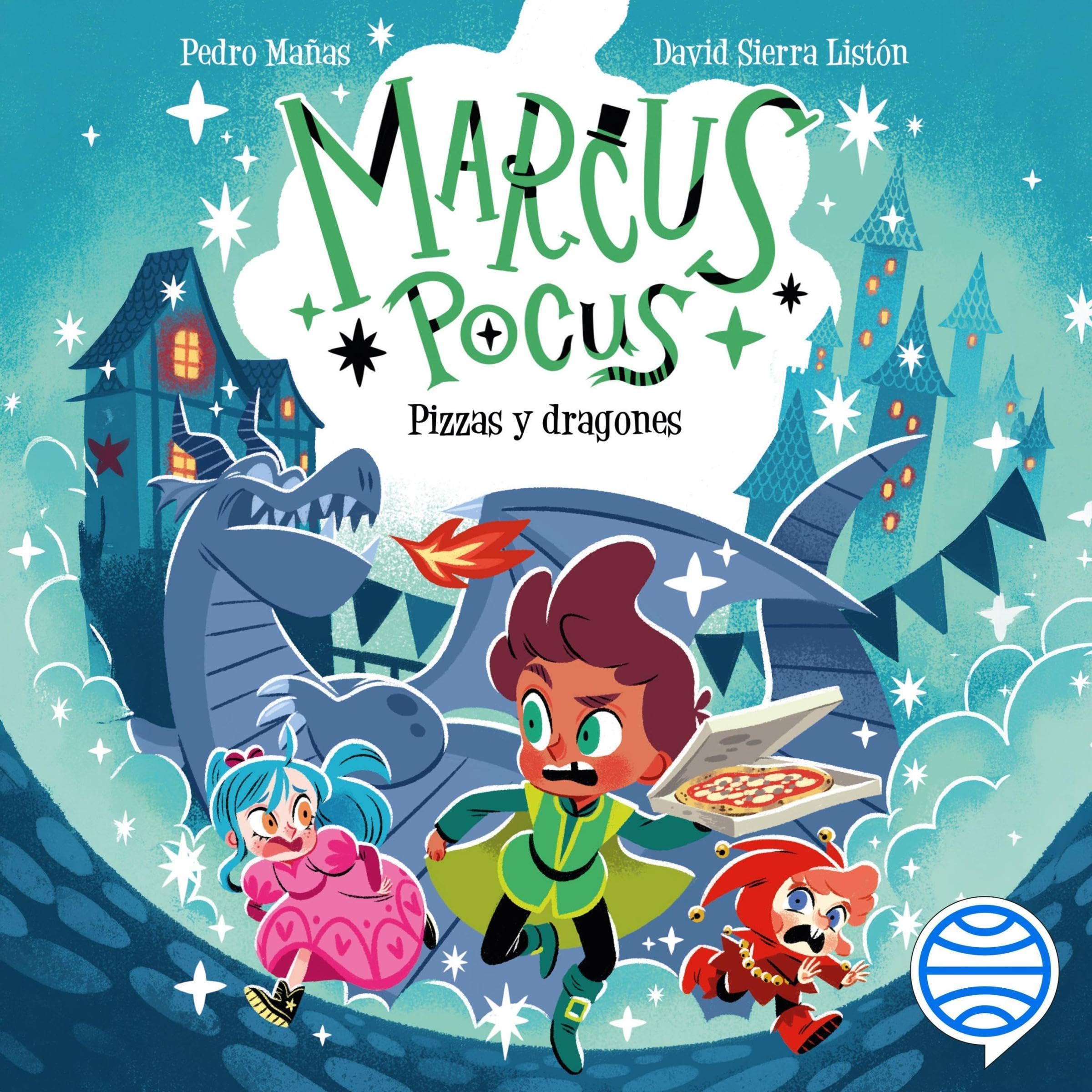 Cover art for Marcus Pocus 8. Pizzas y dragones