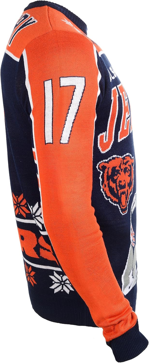 FOCO NFL Unisex-Adult Player Portrait Ugly Sweater