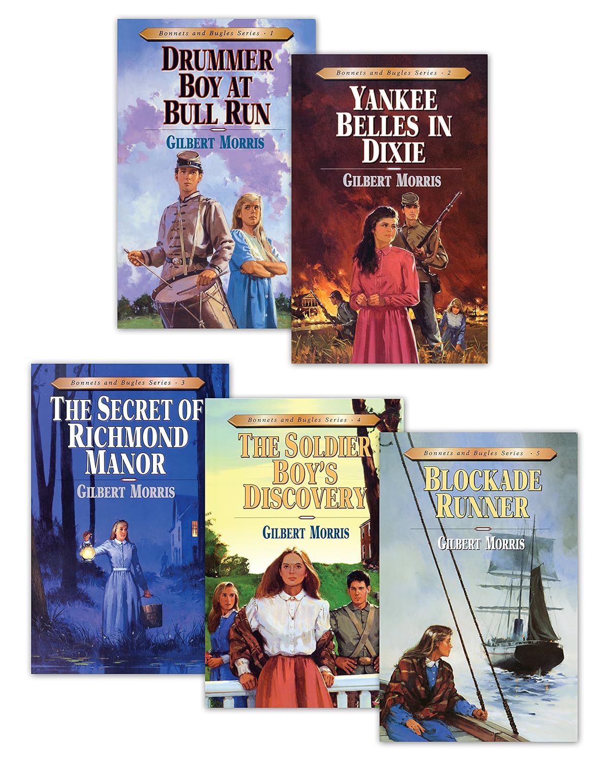 Bonnets and Bugles Series Books 1-5      Kindle Edition