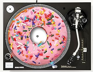 DJ Strawberry Donut Doughnut Scratch Pad 1200 Vinyl Memorabilia 12