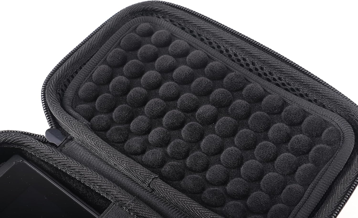 FocusFoto Hard EVA Carrying Case - Portable Video Monitor Bag Universal for 5inch Camera Field Monitor, Compatible with FEELWORLD FOTGA A50 C50 E50 A50TLS 5 inch DSLR Camera Field Monitor Storage Case