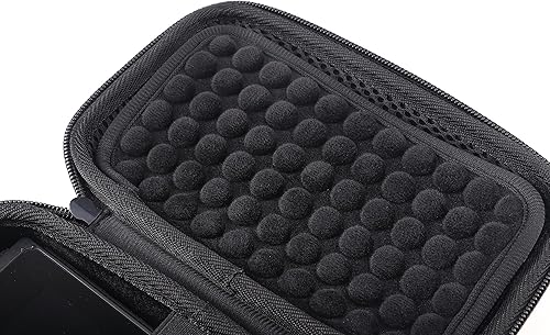 Miniatura 5 de FocusFoto Estuche de transporte rígido de EVA, bolsa de monitor de video portátil universal para monitor de campo de cámara de 5 pulgadas,