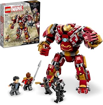 LEGO Marvel The Hulkbuster The Battle of Wakanda 76247, Action Figure, Buildable Toy with Hulk Bruce Banner Minifigure, Avengers Infinity War Set for Kids