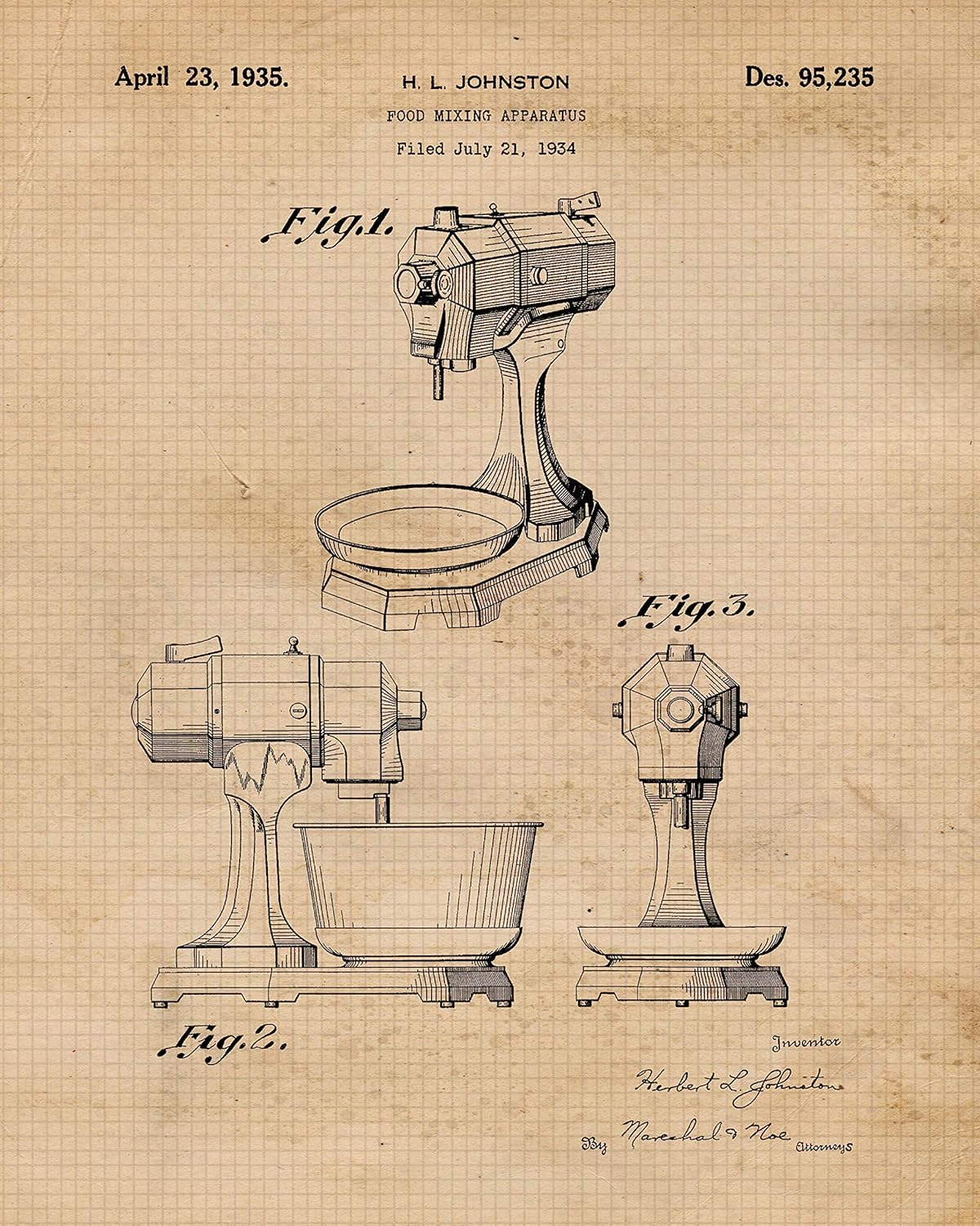 Classic Baking Patent Prints, 6 (8x10) Unframed Photos, Wall Art Decor for Home Work Office Pastry Bistro Studio Kitchen Diner Restaurant Shop School Student Teacher Coach Cullinary Chef Cook