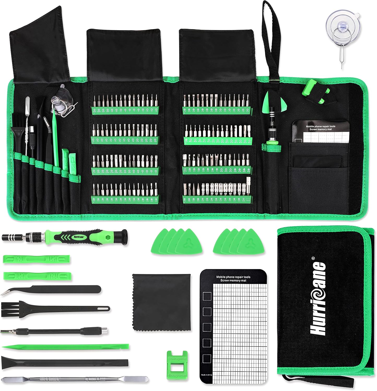 Amazon.com: HURRICANE Precision Computer Repair Tool Kit, 142 in 1 ...