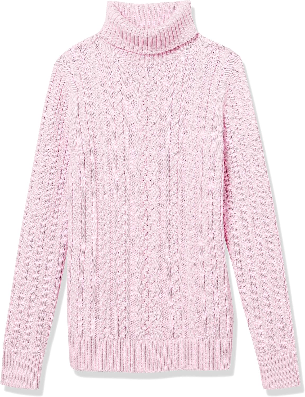 Amazon Essentials Women's Fisherman Cable Turtleneck Sweater (Available in Plus Size) - Image 9