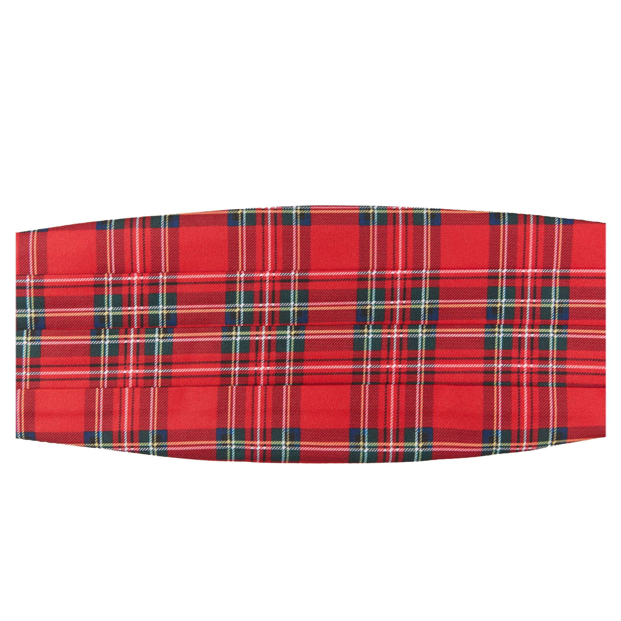 Jacob Alexander Royal Stewart Red Plaid Kids' Cummerbund