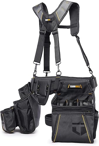 Miniatura 6 de ToughBuilt - Soporte de suspensión Pro Carpenter con bolsillos - Resistente, de lujo, calidad premium, duradero - Tamaño ajustable - (TB-302-6)