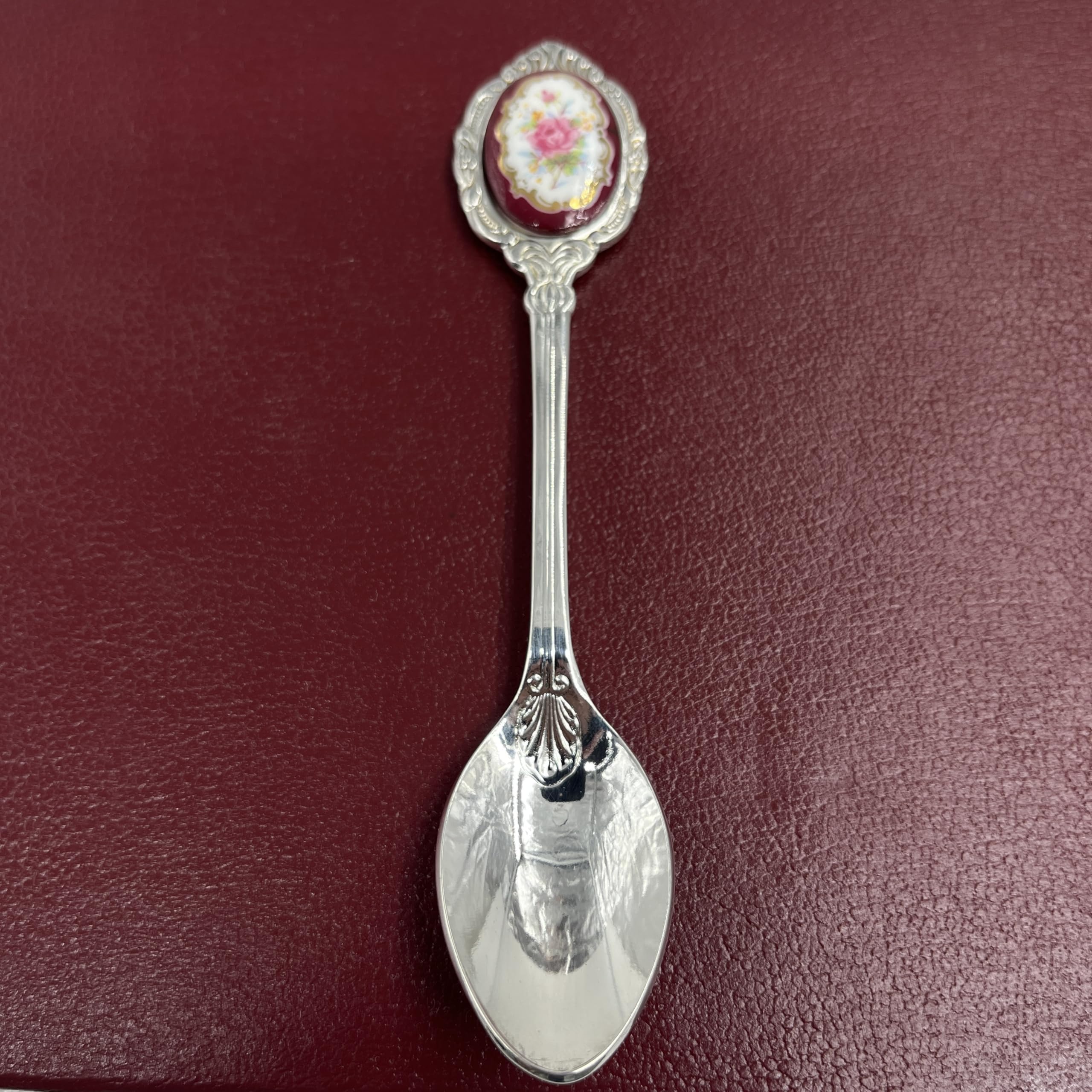Lot de 6 cuillères à café en acier inoxydable - 13 cm de long