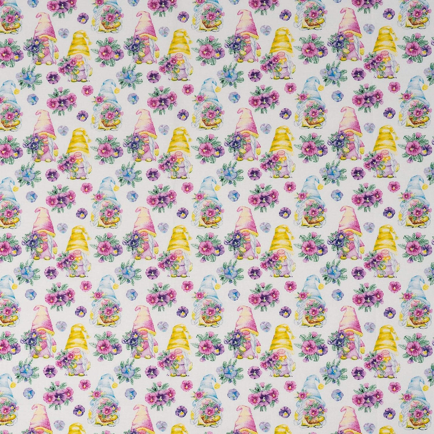 Singer, 100% Cotton, Spring Pastel 5Pc Bundle