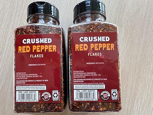 Miniatura 2 de Kirkland Signature Spicy Seasoning, paquete de 2 pimiento rojo triturado Kirkland Signature de 10 onzas