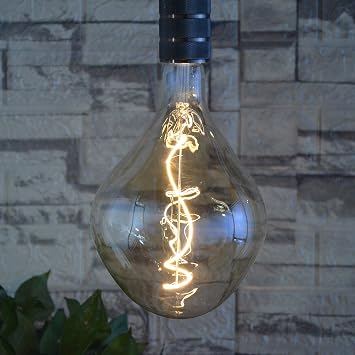 SD LUX A165 Oversized Edison LED Light Bulb 5W E27 250lm Equi25W 2200K 1PC [Energy Class G]